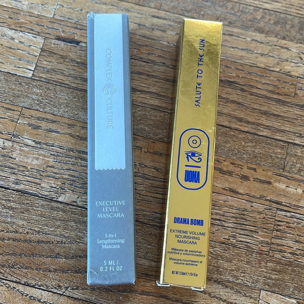 MASCARA BUNDLE!!!! COMPLEX CULTURE AND UOMA BEAUTY 🆕